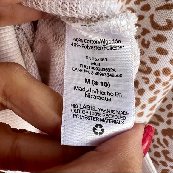 Animal print sweater Size Medium - Picture 5 of 10